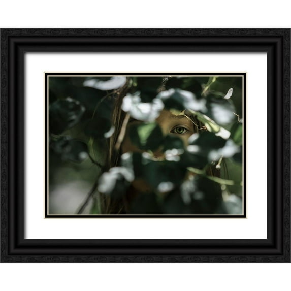 Anghileri, Marina 24x18 Black Ornate Wood Framed with Double Matting Museum Art Print Titled - Ma Io Saraandsup2; La Stessa