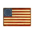 thumbnail image 1 of Angie Daniels AIF144 Us Flag Thirteen Metal Sign, 1 of 1
