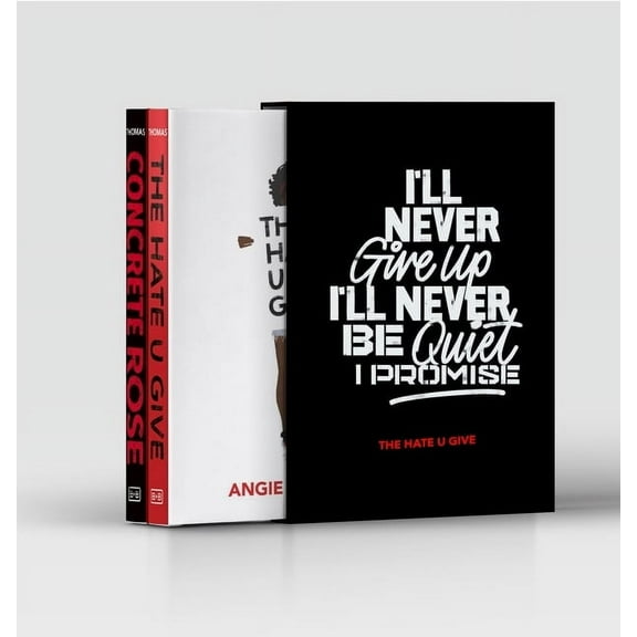 Angie Thomas Box Set: The Hate U Give and Concrete Rose, (Paperback)