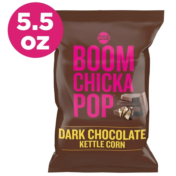 Angie's BOOMCHICKAPOP Dark Chocolate Flavored Kettle Corn, 5.5 oz.