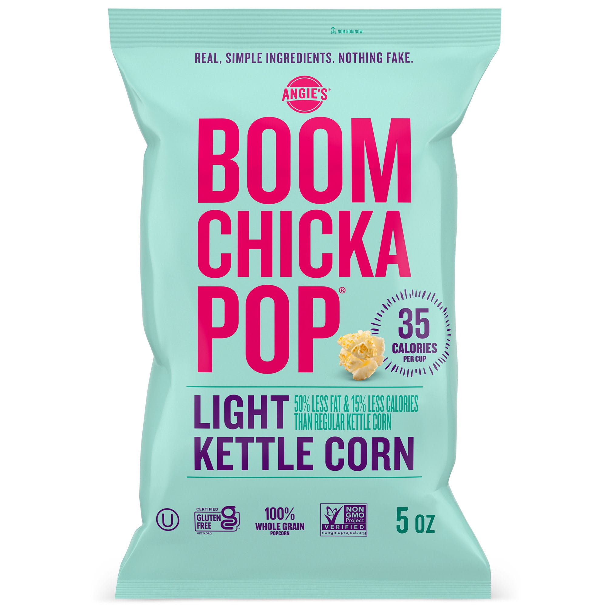 Angie's BOOMCHICKAPOP Lightly Sweet & Salty Kettle Corn, 5 oz.