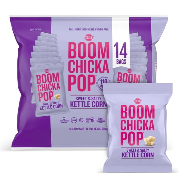 Angie's BOOMCHICKAPOP Sweet & Salty Kettle Corn Popcorn