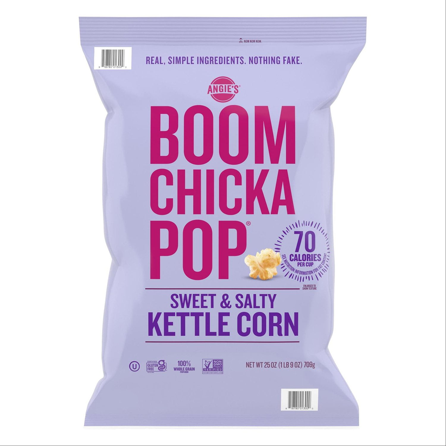Angie's Kettle Corn Boom Chicka Pop Sweet And Salty Popcorn - Case Of 12 - 7 Oz. main image 0