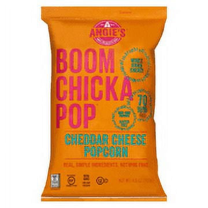 Angie's Boom Chicka Pop Whole Grain Gluten Free Cheddar Cheese Popcorn ...
