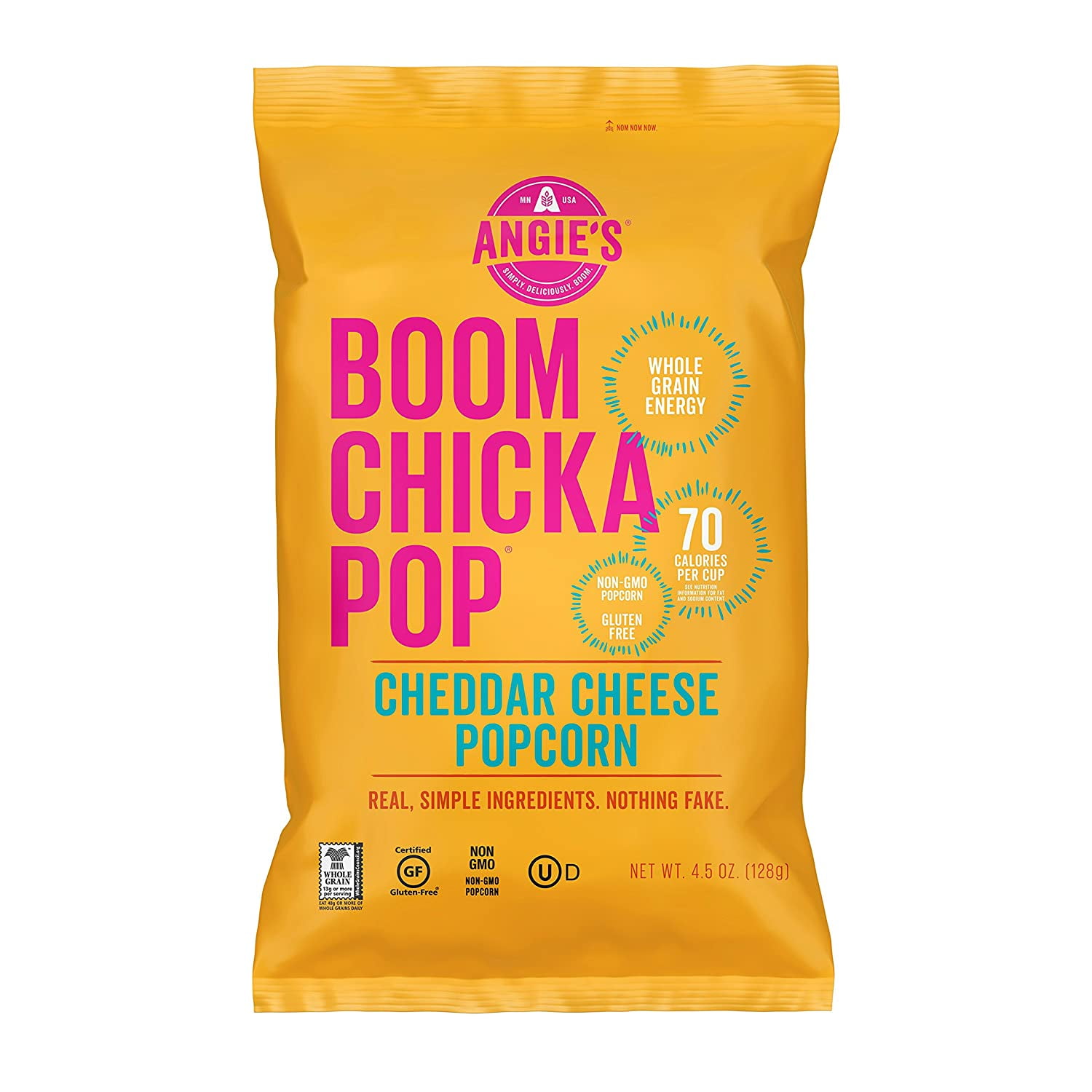Angie's BoomChickPop Gluten Free Popcorn Cheddar Cheese