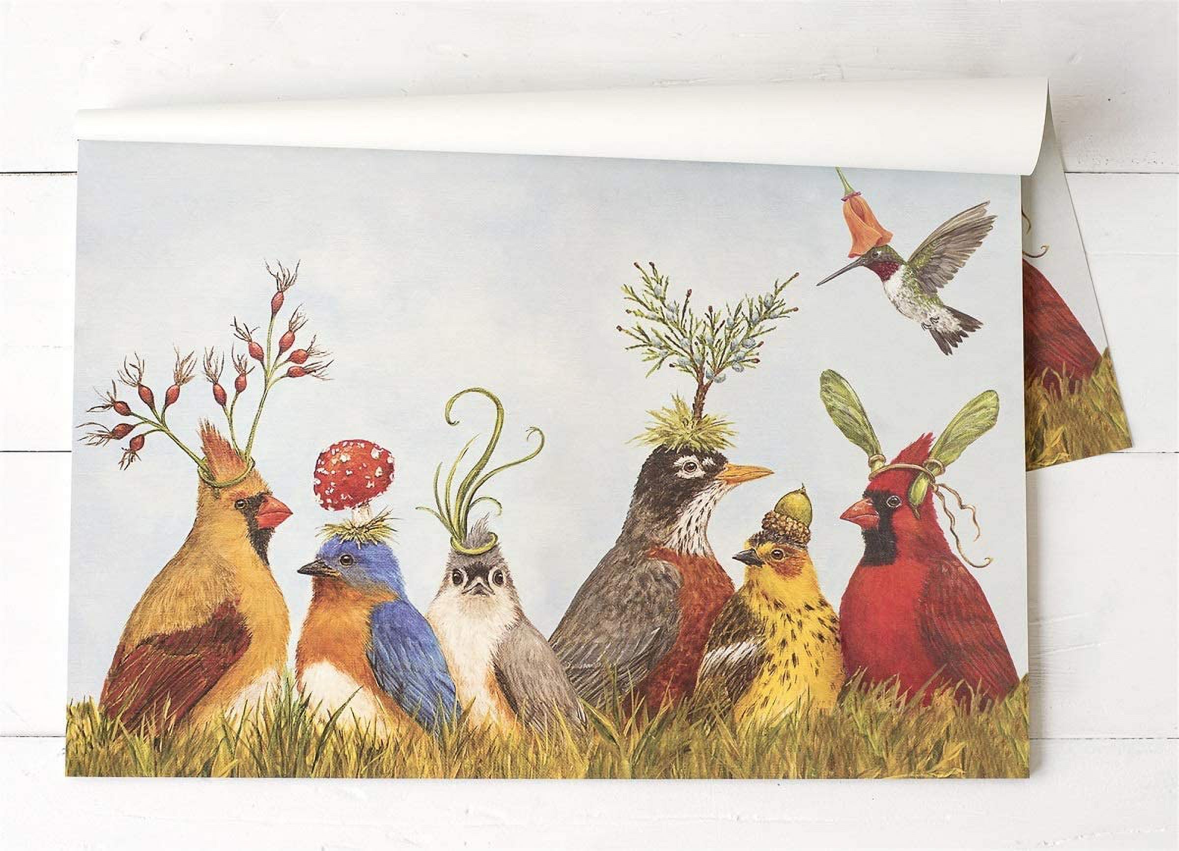 Angie's Party Disposable Placemats - 24 Sheets/Pack | Vibrant Vicki