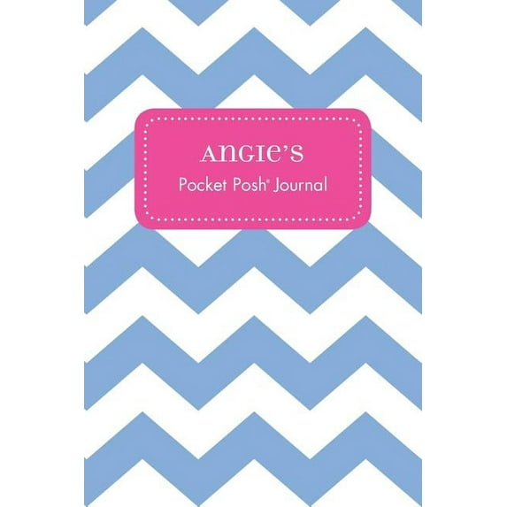 Angie's Pocket Posh Journal, Chevron, (Paperback)