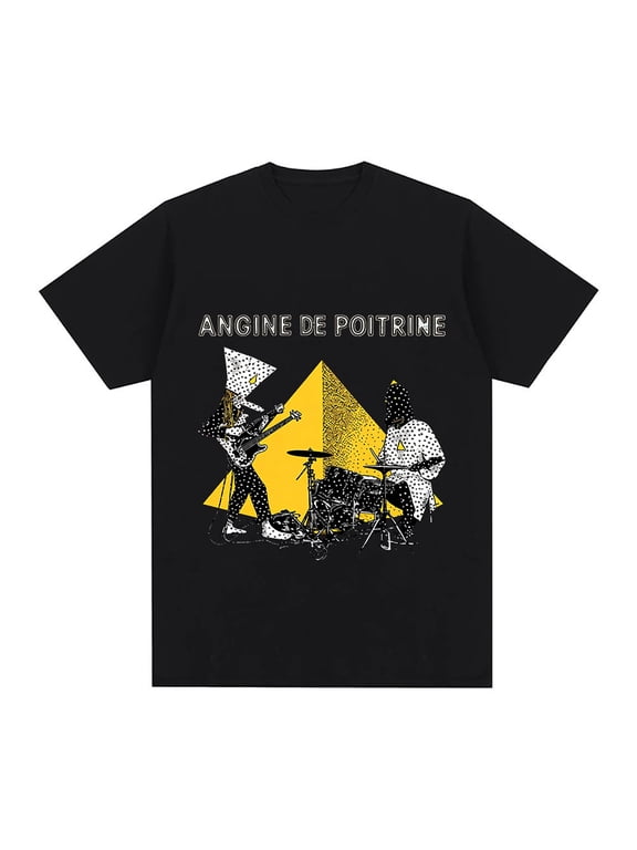 Angine De Poitrine Graphic T-shirt Vol. Ii Tees Hip Hop Casual Fashion O-neck Cotton Tops
