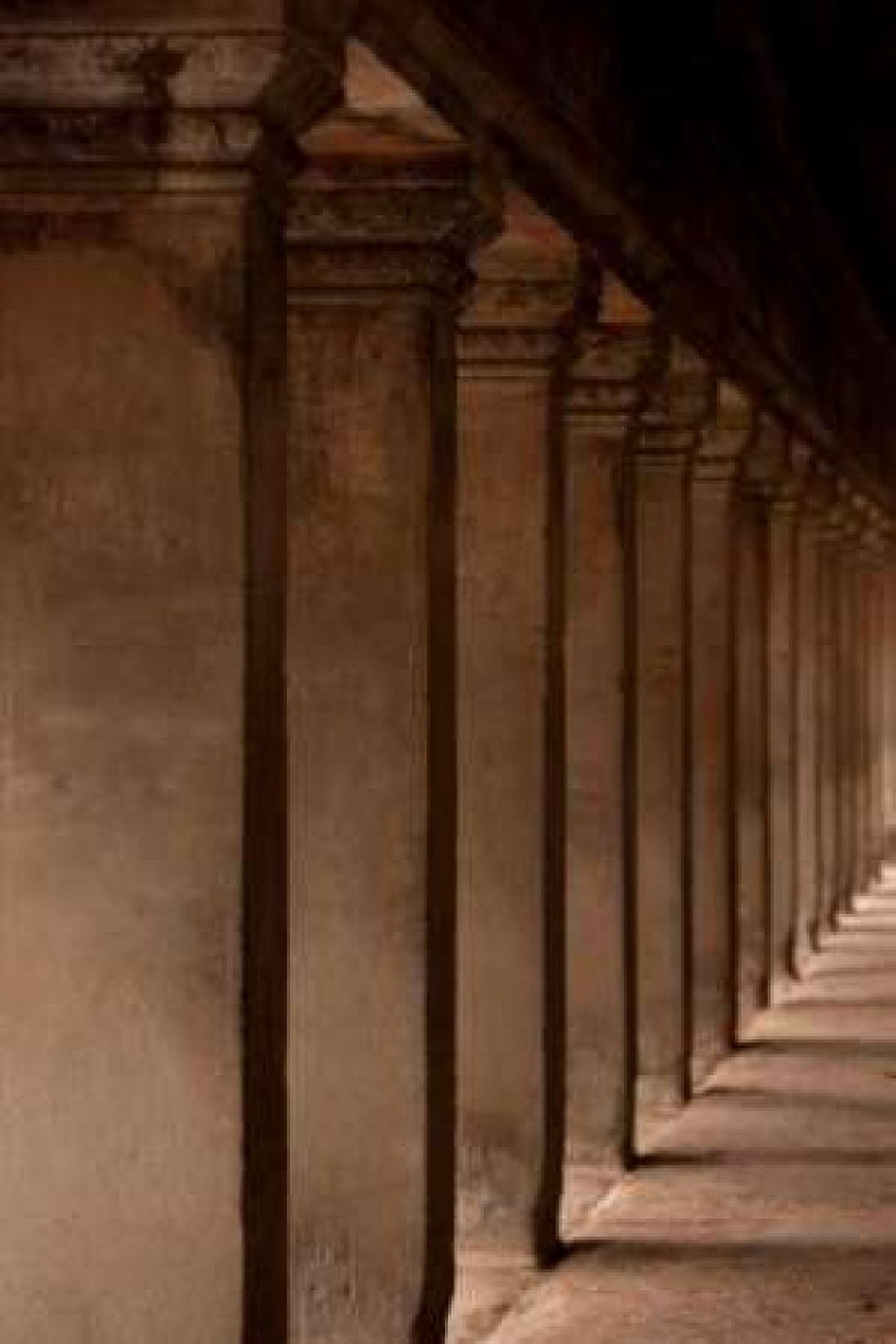 Angkor Wat Columns Canvas Art - Erin Berzel (24 x 36)