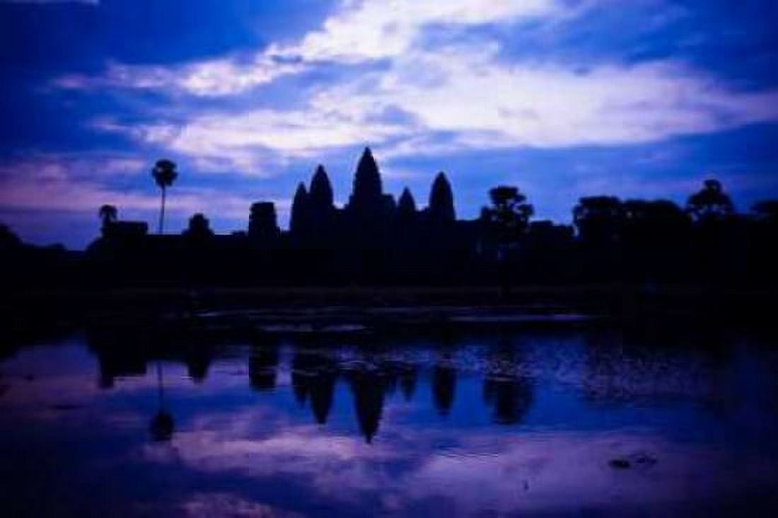 Angkor Wat Sunrise III Canvas Art - Erin Berzel (12 x 18)