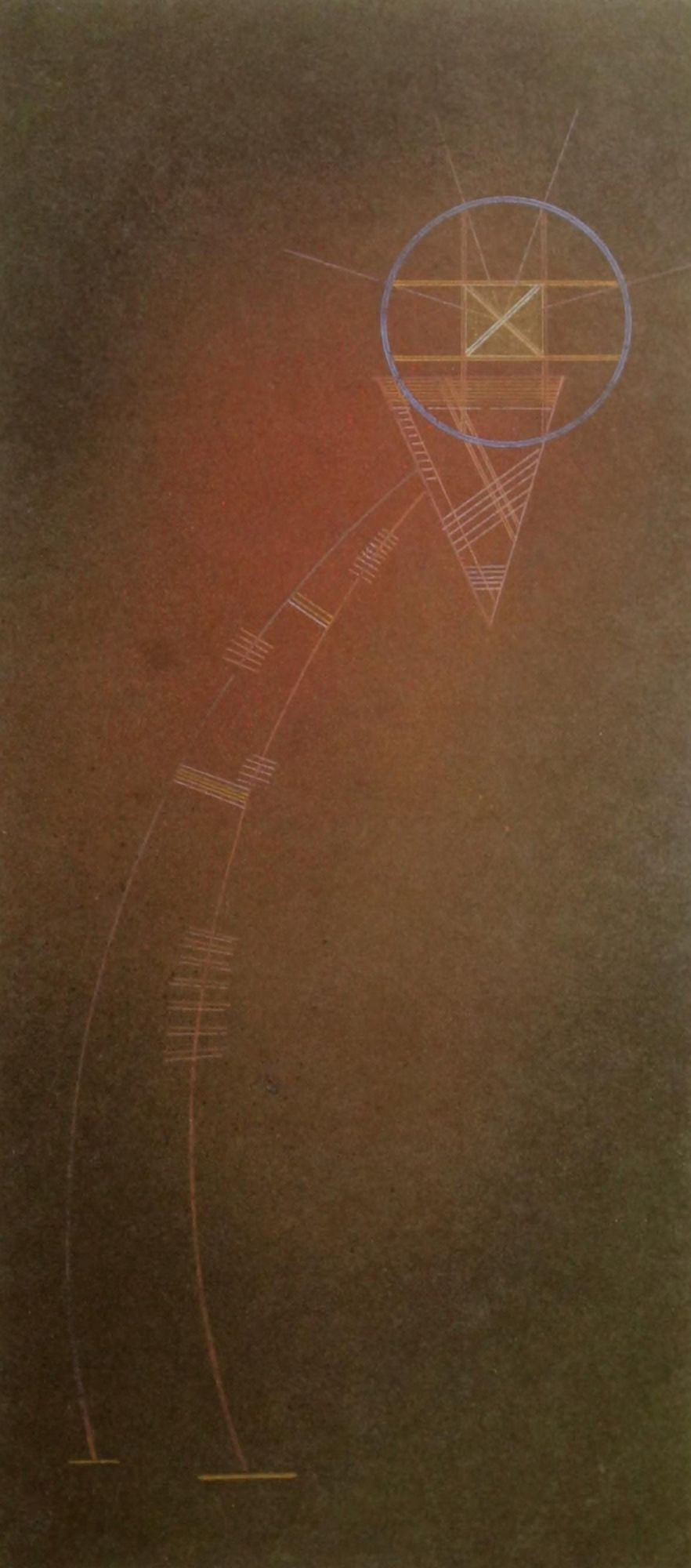 Angle 1929 Canvas Art - Wassily Kandinsky (24 x 36)