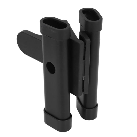 Angle Adjustable Drum Stick Holder Premium ABS Metal Clip On Drumstick Container Fit for 2 Pairs of Sticks Brushes Mallets Professional Percussion Mount Accessories Double Unit 6.3 x 5.1 Inches