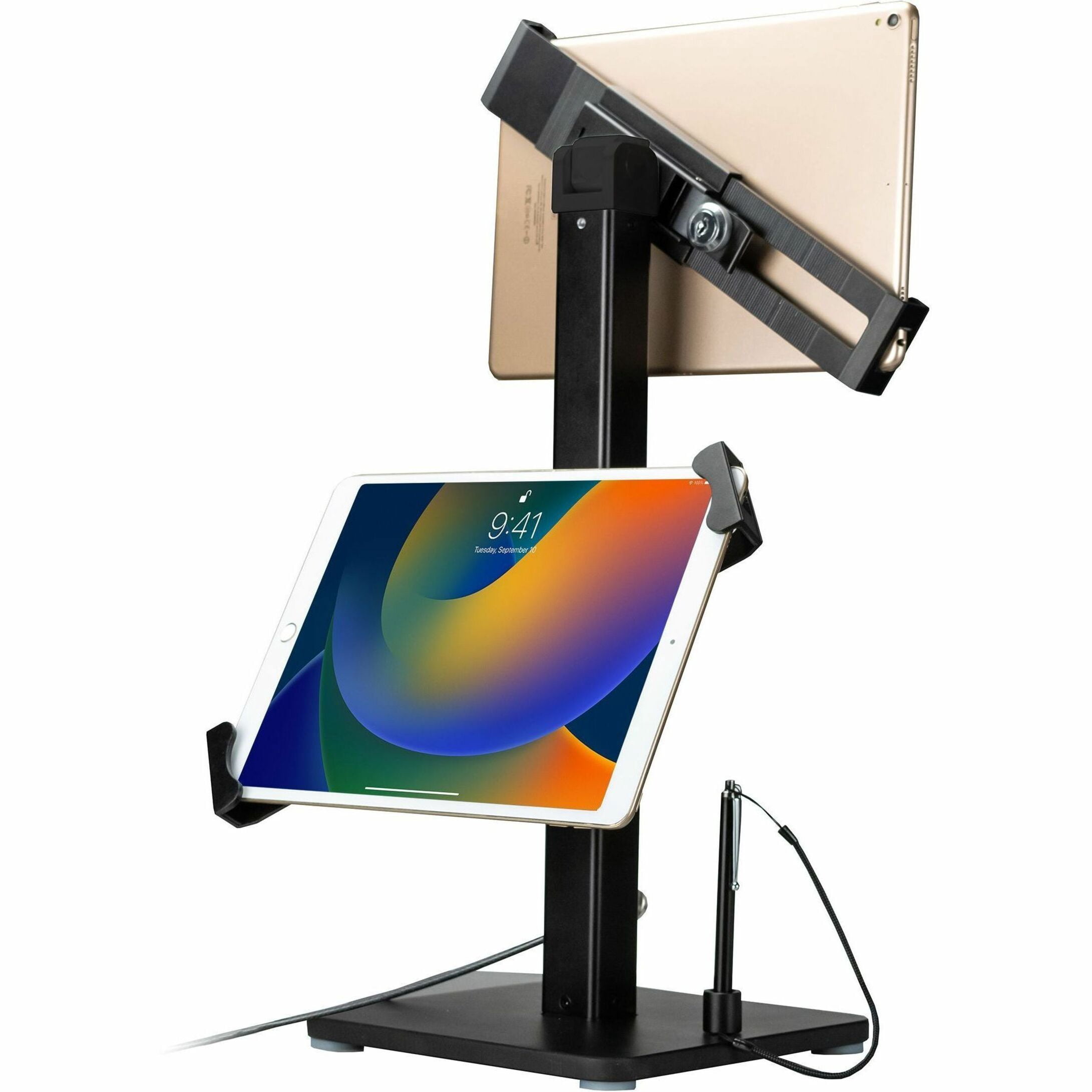 Angle-Adjustable Twin Tablet Stand for 7-10 Inch Tablets: Tablet ...