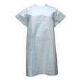 thumbnail image 1 of Angle Back Overlap Hospital Gown - Pack of 4, 1 of 1