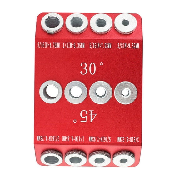 Angle Drill Guide 30 45 90 Degree Drill Jig for Straight Holes Drill Jig