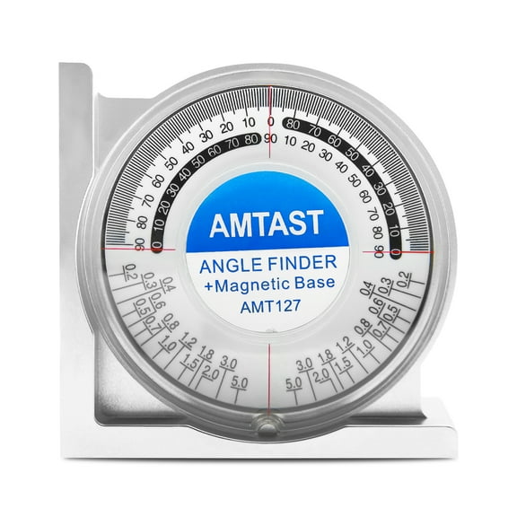Angle Finder Angle Locator Angle Meter Protractor Mini Inclinometer Dual Level Tilt Level Meter AMT127
