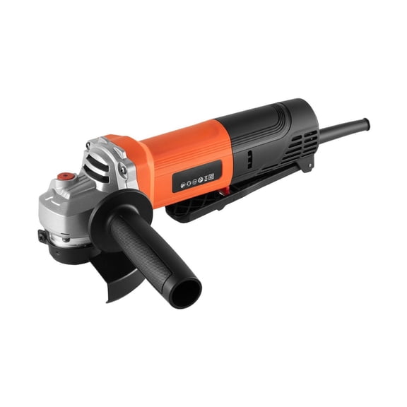 Angle Grinder 4-1/2 Inch, 8 Amp Electric Grinder, 12000 RPM Corded Angle Grinder with Adjustable Dust Guard for Metal Cutting, Grinding, Rust Removal (Disc Not Included)