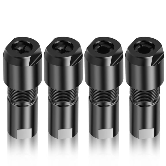 Angle Grinder Attachments, 4Pcs 3mm & 6mm Adapter, Convert Angle Grinder to Straight Grinder