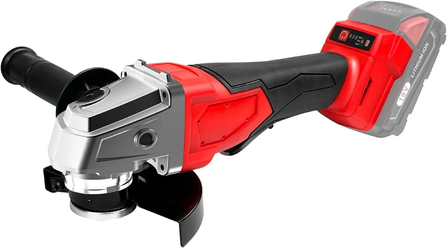 Angle Grinder Compatible with Milwaukee 18V Max Battery,Cordless Grinder,4-1/2" Blades Brushless Grinder for Cutting, Griding & Polishing,Battery Powered Angle Grinder(10000RPM,NO Battery & Wheels)