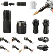Angle Grinder Conversion Accessories, Angle To Straight Grinder Adapter, Multifunction Accessories Kit Converter for Sanding Tasks Cutting Polishing1Pc