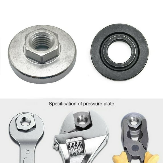 Angle Grinder Disc Quick Change Locking Flange Nut Quick Release Hexagon for M14