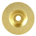 thumbnail image 1 of Angle Grinder Dry Grinding Disc Diamond Cutting Disc Marble Bowl Grinding Disk Golden A, 1 of 8