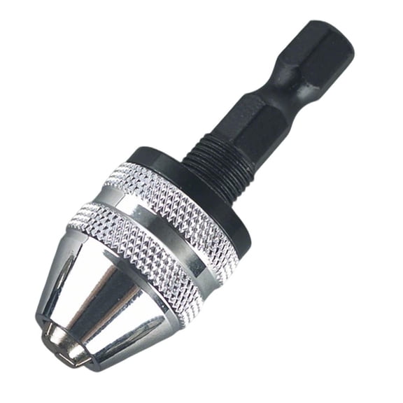 Angle Grinder Electric Drill Conversion Collets Conversion Head, Quick Change Hex Shank Jaw Self-Centering Drill Chuck Twist Drill Bit Holder - Type A