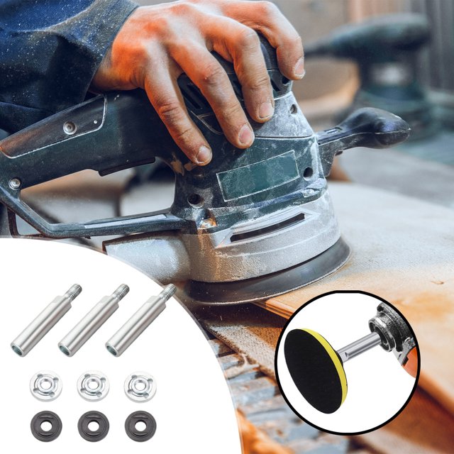 Angle Grinder Extension Rod Thread Polishing Machine Adapter Lever Connector Extension Rod Multi-function Modification Accessories Screw Shaft Connection