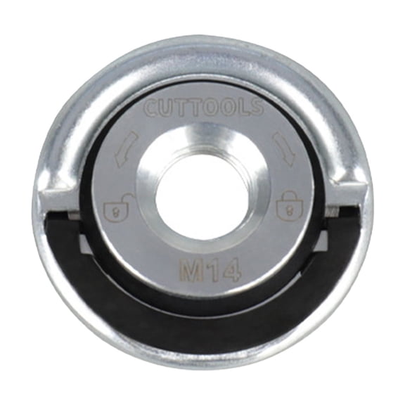 Angle Grinder Flange Nut Self Lock Nut For Angle Grinders Portable Plate Chuck Metal Pressure Plate Quick Release Replacement/Fixing Cutting Discs