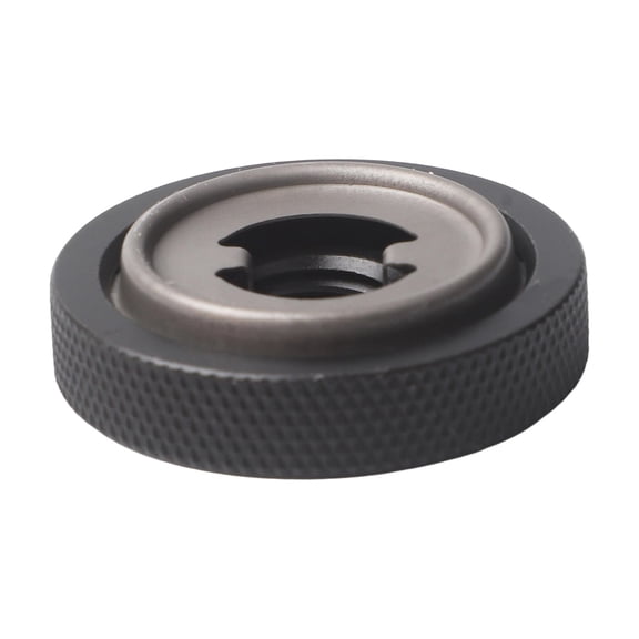 Angle Grinder Flanged Hex Nut for DCG405 DCG408 DCG414, Part N484249 Replacement Metal Fastener Black for Power Tools