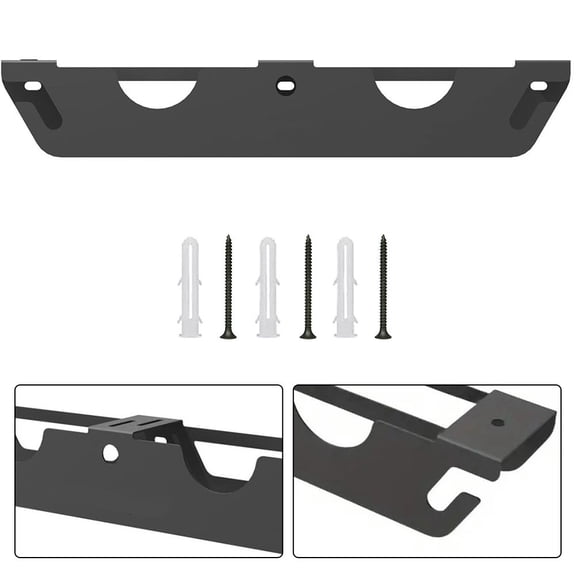 Angle Grinder Holder 2 Bay Storage Rack ,With Cord Hanger Wall Mount Bracket