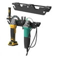 thumbnail image 1 of Angle Grinder Holder - 2 Bay Angle Grinder Rack/Stand Storage Rack with Cord Hanger, Wall Mount Bracket for Cutters, 1 of 6