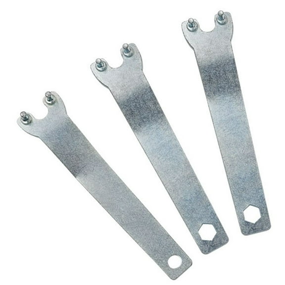 Angle Grinder Spanner Wrench Key Flanged Wrench Metal Spanner For Grinder Hubs Arbors Devices Fasteners Power Tool Accessories 5#(4Mm) Smile Home