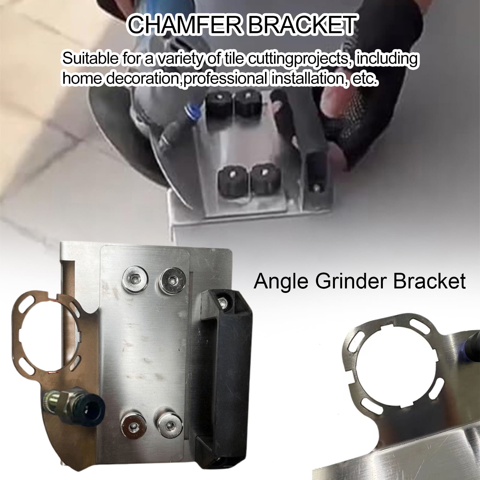 Angle Grinder Stand 45-Degree Tile Chamfering Tool Bracket Strong Load Angle Grinder Stand 45-Degree Tile Chamfering Tool Bracket Strong Load
