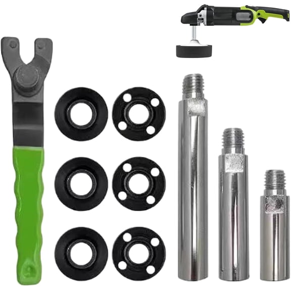 Angle Grinder Wrench, Car Polisher Attachments, Grinder Spanner Wrench, for Fabricators Welders Technicians Store Garage Workshop Basement Truck Sedan SUV