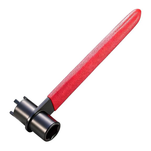 Angle Grinders Wrench with 4Prong Hex Socket Steel for Grinders Glands & Hexagonal Nut Removal for Efficient Disassembly