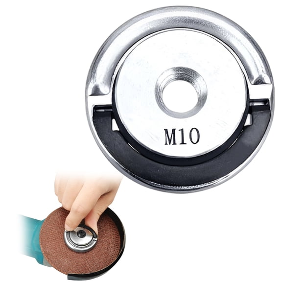 Angle Grinding Tool Flange Nut 1 Count Thread Angle Grinder Flange Nut Angle Grinding Tool Flange Locking Nut Portable Locking Plate Chuck Angle Grinder Quick Clamping Nut