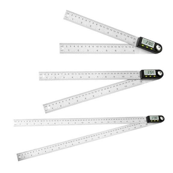 Angle Measuring Tool Digital Protractor With Metric and Imperial Scale 500Mm Fangkenuo