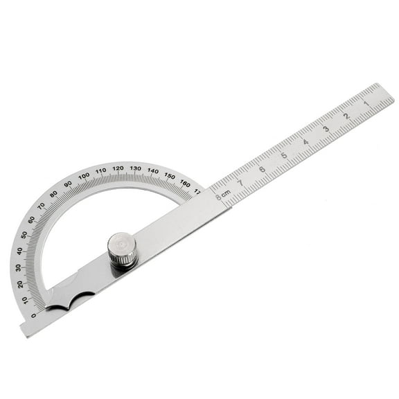 Angle Protractor Angle Finder Ruler Two Arm Stainless Steel Protractor