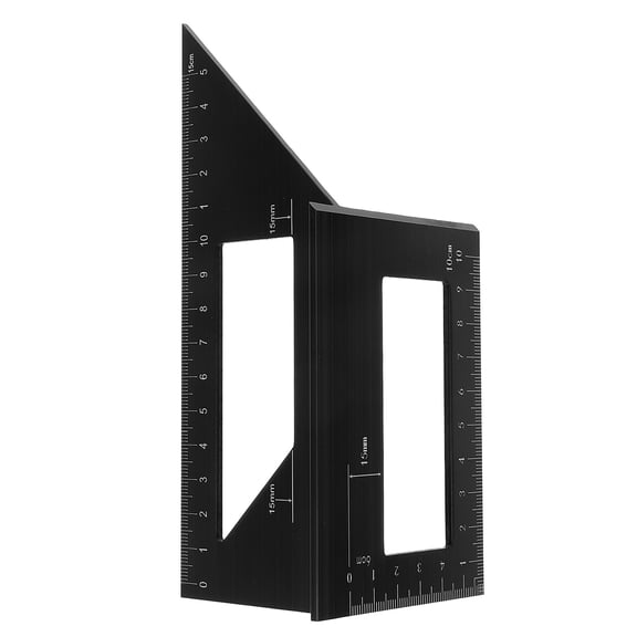 Angle Ruler Measuring Tools for Woodworking Triangular Multifunction Aluminum Alloy