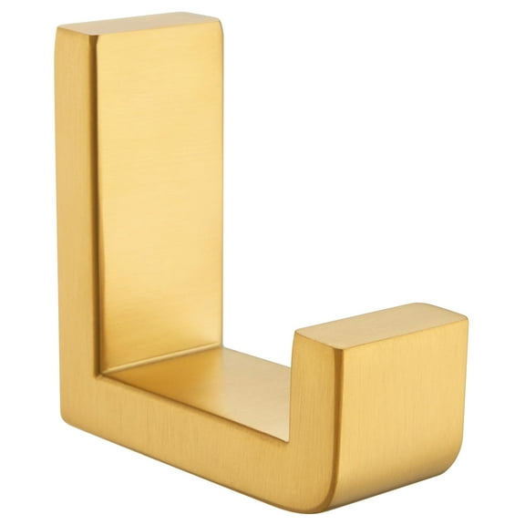 Angle Simple Towel Hook Matte Black, 304 Stainless Steel L Shape Robe Hook, Coat Hook for Bathroom