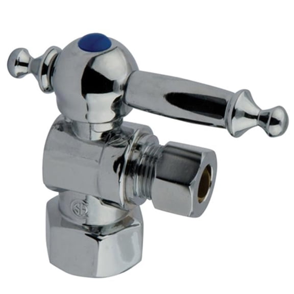 Angle Stop with .5 in. IPS x .37 in. OD Compression