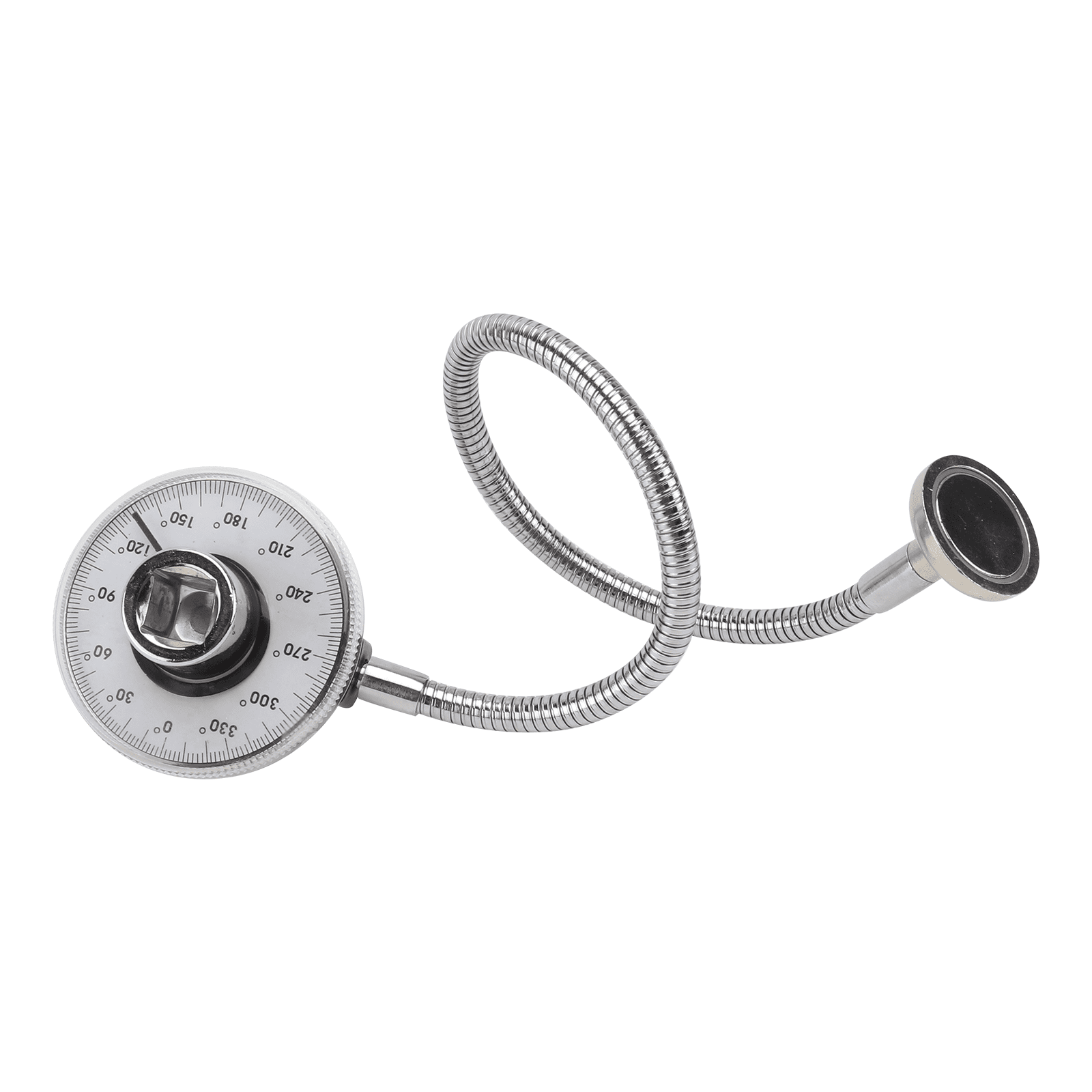 Angle Torque Gauge Wrench Measuring Hand Tool Silver Color Torque Angle