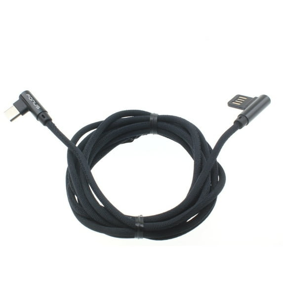 Angle USB Cable for Samsung Galaxy Tab Active 4 Pro 10.1" (2022)/(2019) - 6ft Type-C Charger Cord USB-C Power Wire for Galaxy Tab Active 4 Pro 10.1" (2022)/(2019)