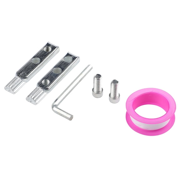 Angle Valve Disconnect Puller Kit for Faucet Repair, Broken Wire and Screw Extractor Tool, Metal Construction, 73x15.5x7.5mm