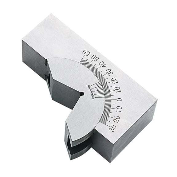 Angle Block Gauge Precision Adjustable V Milling Setup 0 To 60 Degree Plate
