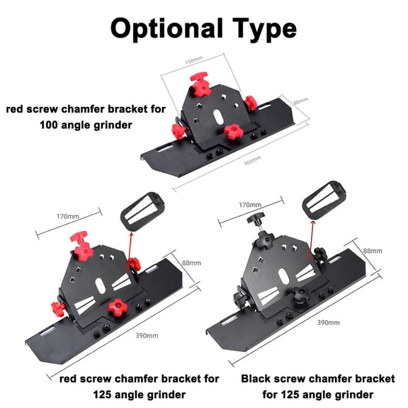 Angle bracket,Ceramic Tile 45 Chamfer Screw Stand 45 Chamfer Stand Ceramic Tile Screw Stand Ceramic Huiop Buzhi Siuke Multicolor Black screw chamfer bracket for 125 angle