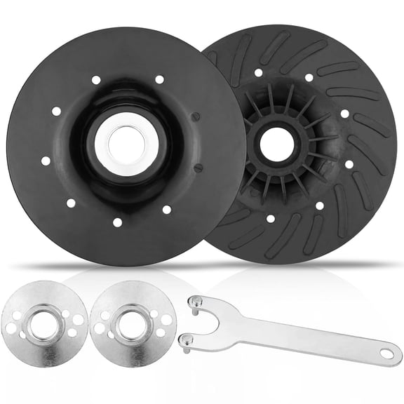 Angle grinder backing pad, 4.5 inch 5/8
