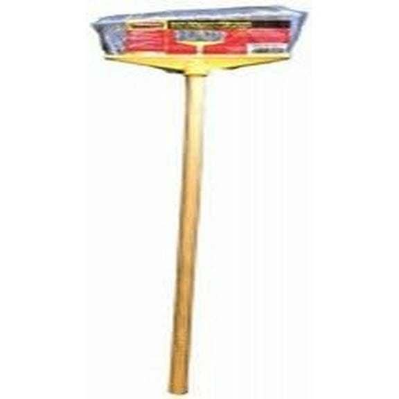 Rubbermaid Angled Broom 10 Inch Angle Broom - Polypropylene Bristles - Single Piece, Black Residential Use, Standard Application