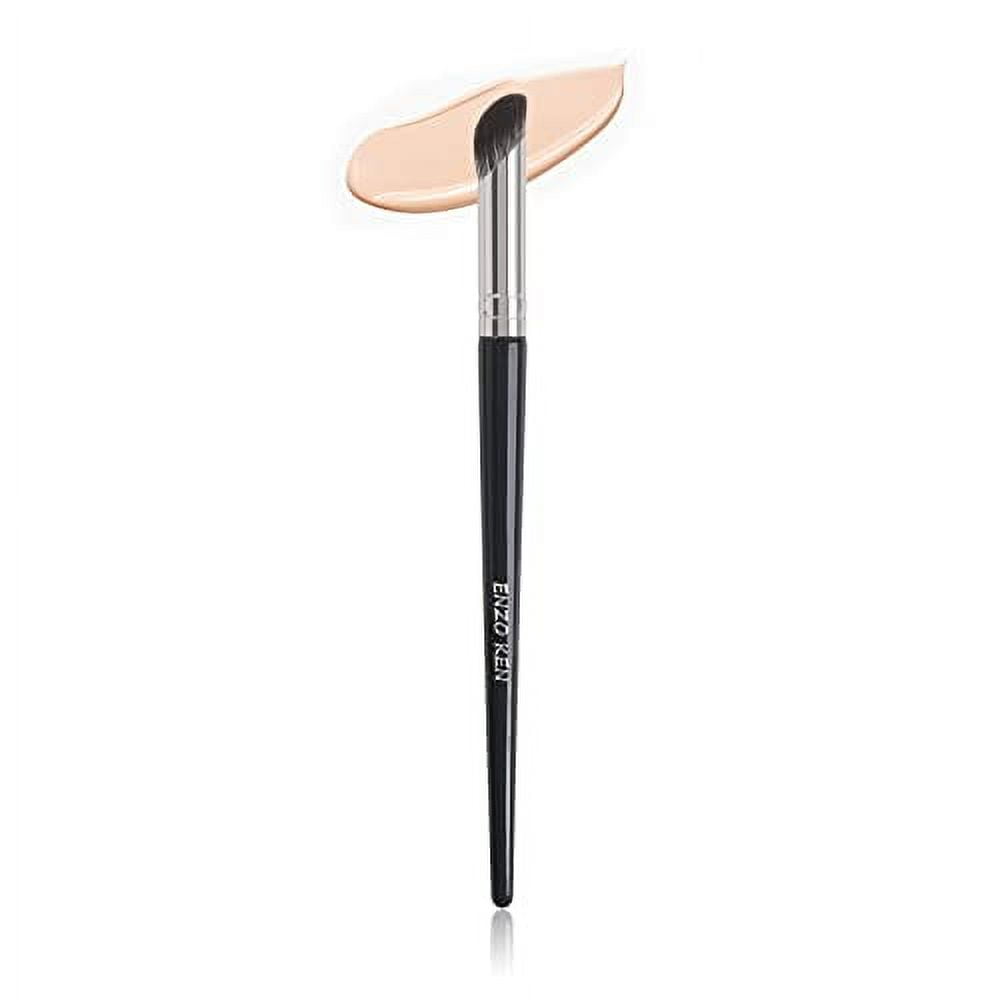 Angled Concealer Brush Under Eye, Concealer Brush by ENZO KEN, Small Nose Contour Brush, Nose
